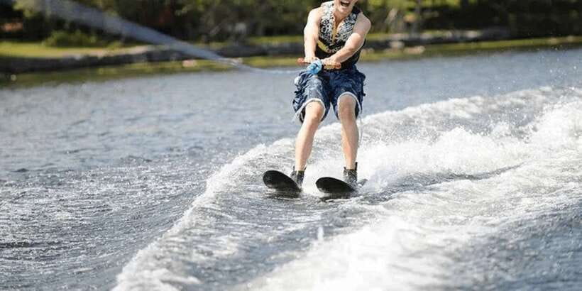 Water Skiing in Port City - Exploring Water Skiing in Port City: An Authentic Sri Lankan Water Adventure