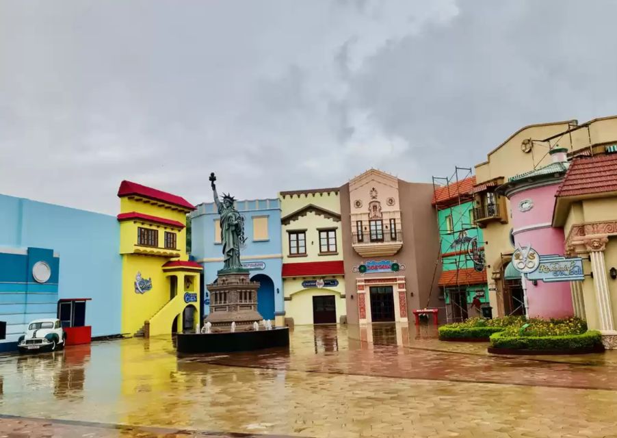 Private Daytrip to Ramoji Film City and Sanghi Temple by Car - Key Points