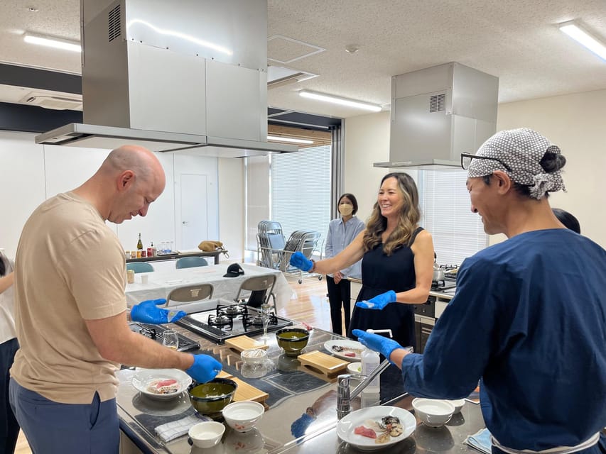 Naha Makishi Public Market : Sushi making experience - A Deep Dive into the Sushi Making Experience