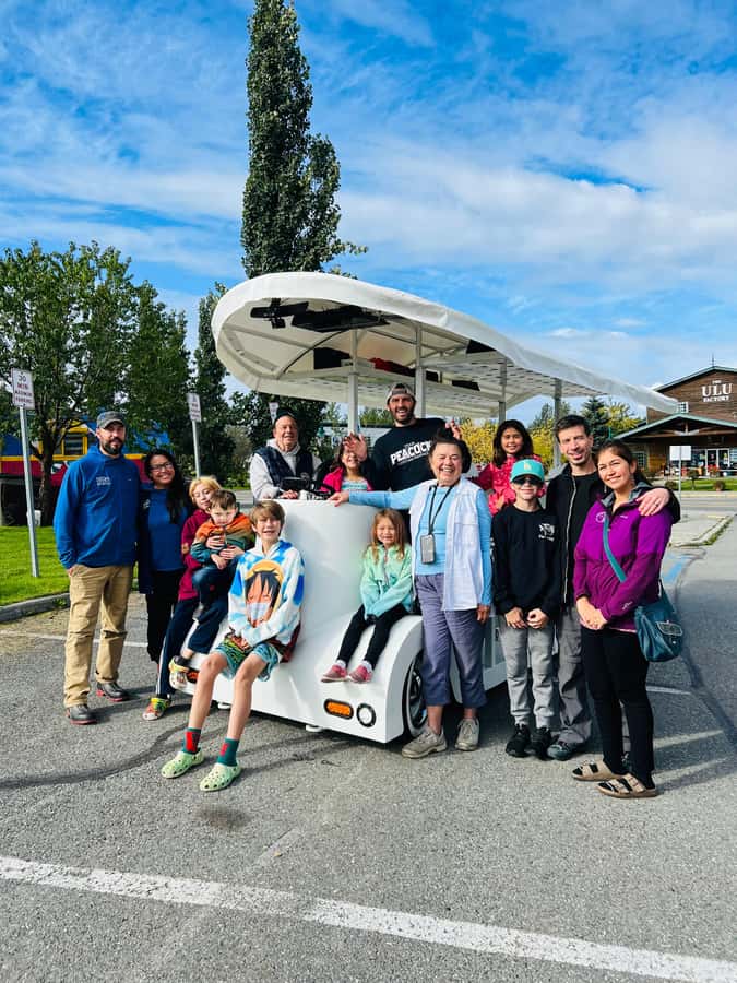 Anchorage: Tour on a unique 14-passenger electric vehicle - A Practical and Fun Way to Explore Downtown Anchorage