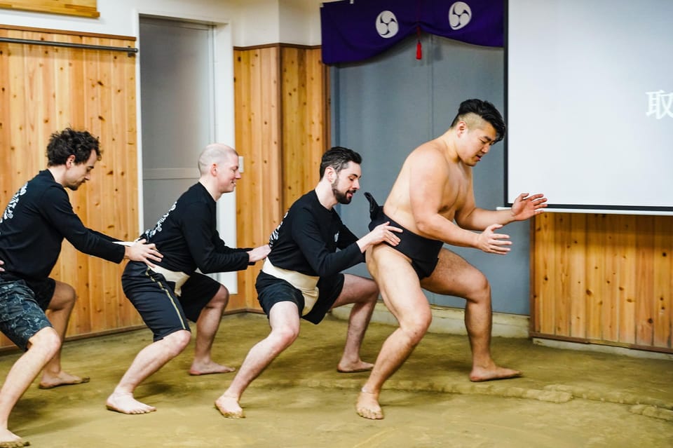 Tokyo: Authentic Sumo Wrestling Experience with Lunch - Participating in a Real Sumo Match