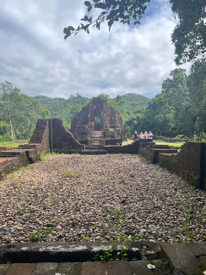 Early My Son tour/transfer to avoid crowd and the heat - The Value for Money