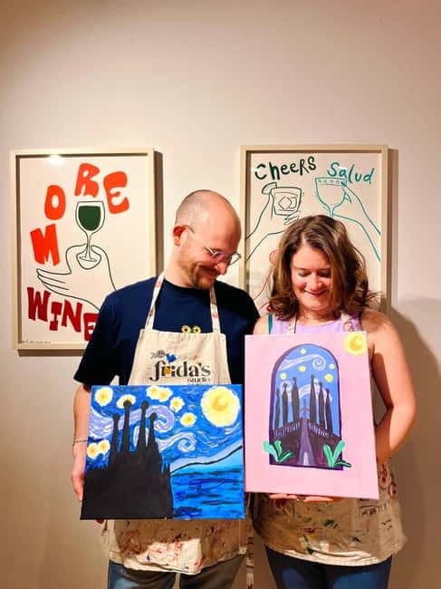 Barcelona: Wine and Art! Unlimited Wine and Local Artists - FAQ