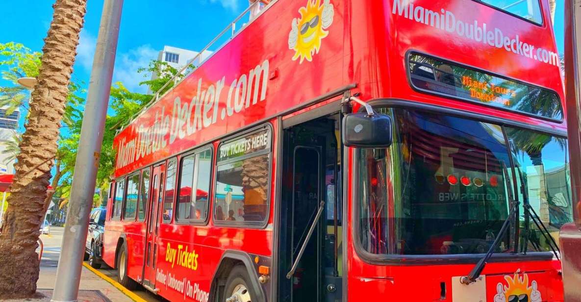 Miami: Double-Decker Bus Tour with Optional Boat Cruise - A Closer Look at the Experience