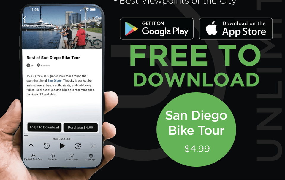 San Diego: Self-guided Bike Tour App - Audio + Written - Why This Tour Is Worth Considering