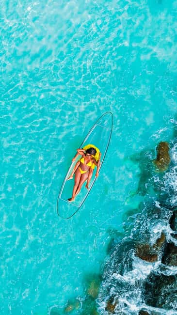 Drone Clear Kayak Barbados Photoshoot - The Experience From the Viewpoint of Participants