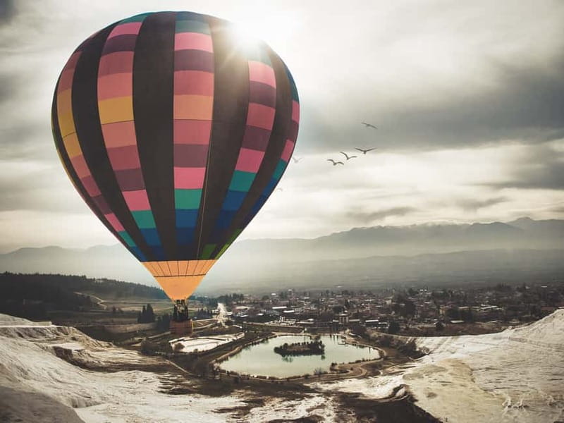 Side/Alanya: Pamukkale Hot Air Balloon Flight w/Lunch - Key Points