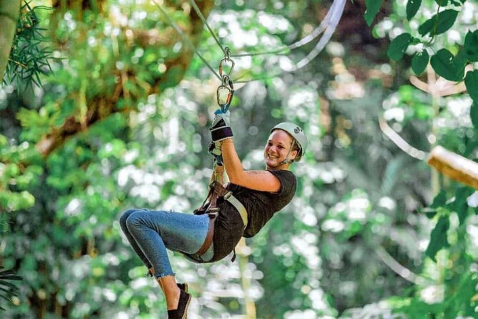 Montego Bay: Dunn's River Falls,Secret Falls, Zipline Combo - Key Points