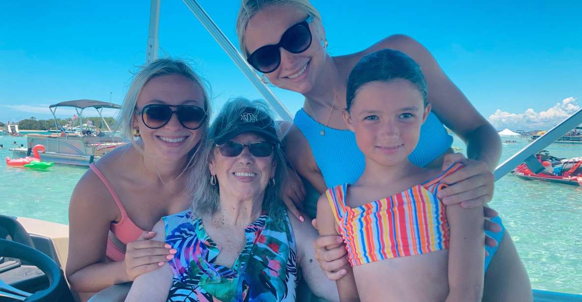 Fort Walton: Half Day Pontoon Boat Rental to Crab Island - Discovering the Gulf on a Fort Walton Pontoon Boat to Crab Island