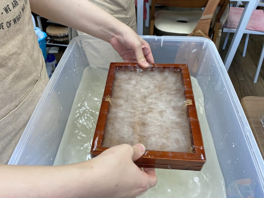 Authentic Handmade Washi Paper Making Workshop in Ueno - Key Points