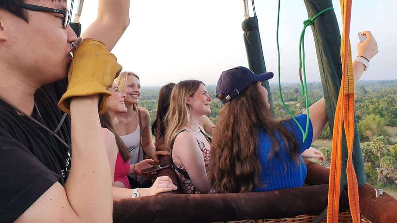 From Krong Siem Reap: Angkor Hot Air Balloon Ride w/ Pickup - The Itinerary Breakdown