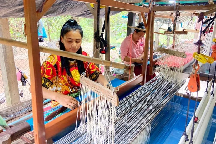 Boat trip to silk island with English speaking guide - Village Stroll and Local Life