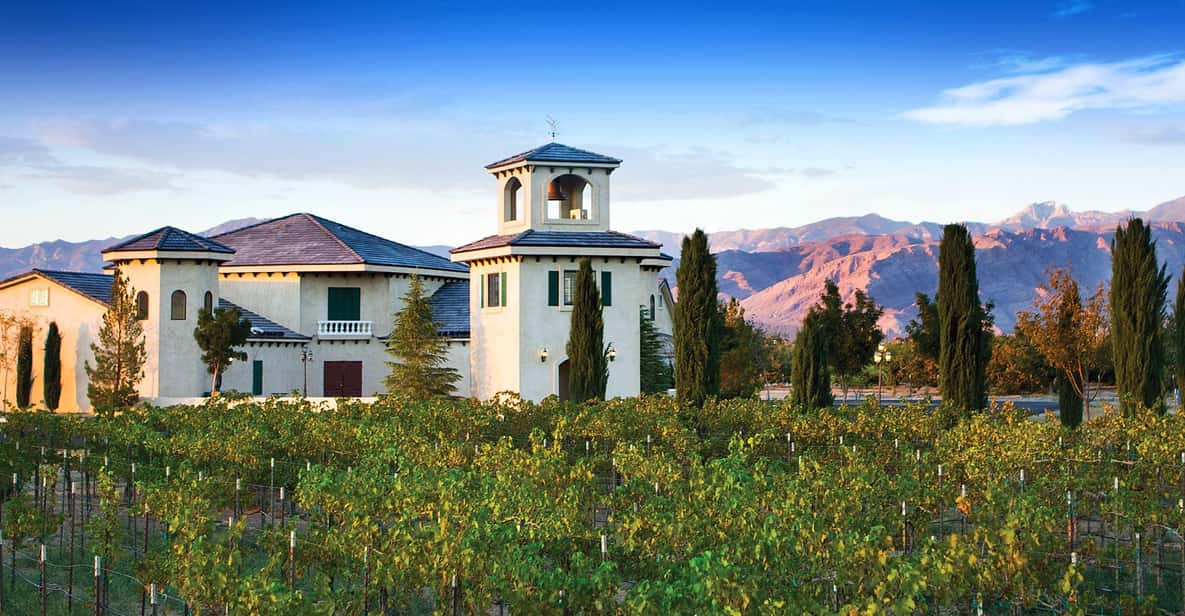 Las Vegas / Pahrump Wine Tasting Tour and snacks - A Guided Escape to Nevadas Wine Scene: Pahrump from Las Vegas