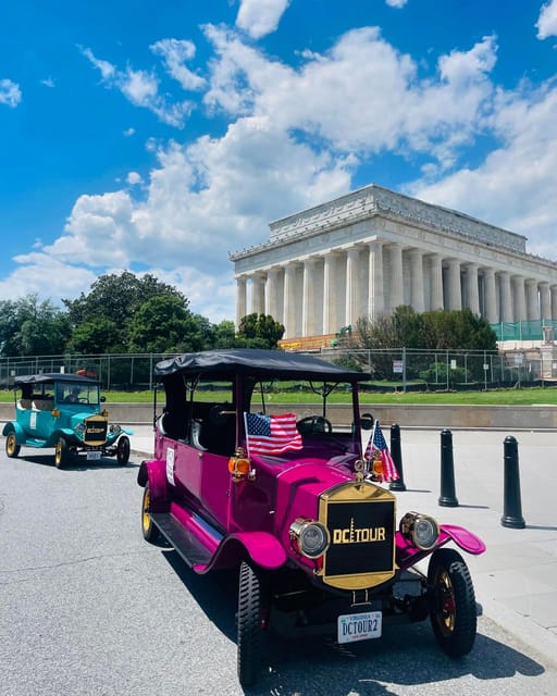 Washington, DC: Day & Night Electric Cart & Vintage Car Tour - Key Points