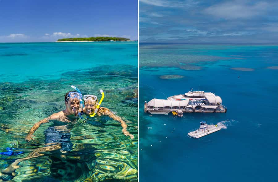 Cairns: Green Island + Moore Reef Activity Platform Combo - Key Points