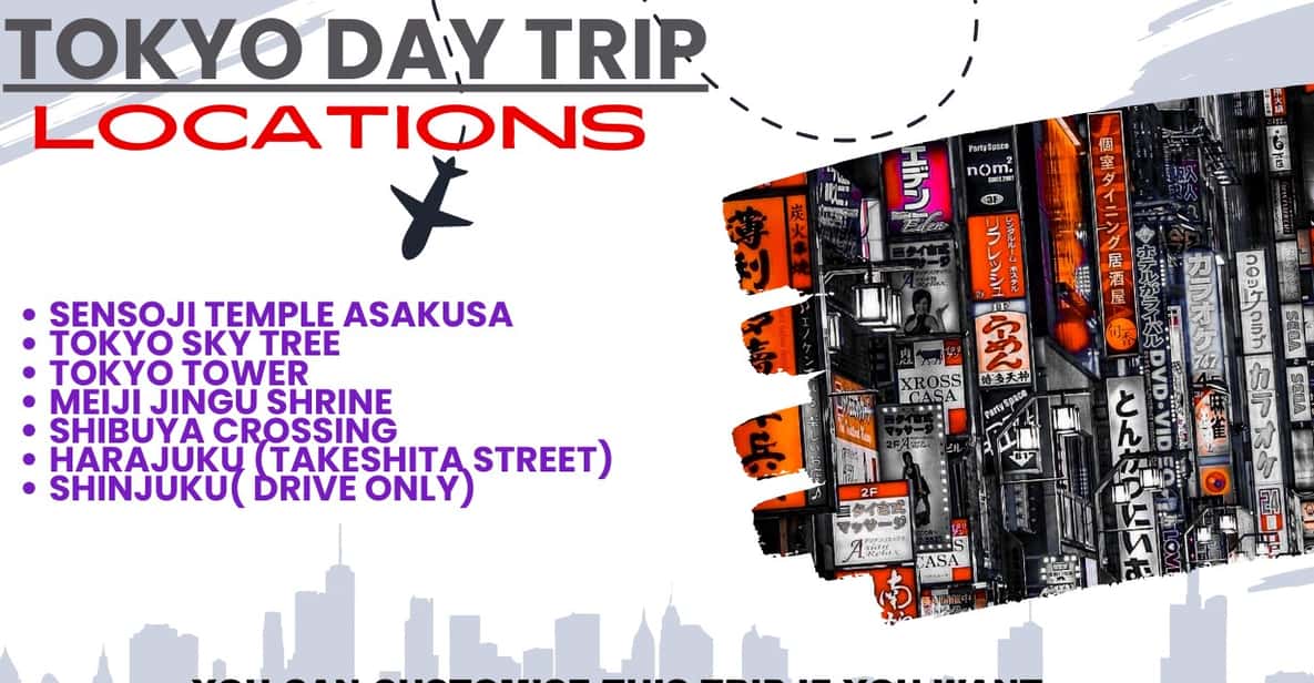 Private Group Tokyo Day Tour in a car or van - Frequently Asked Questions