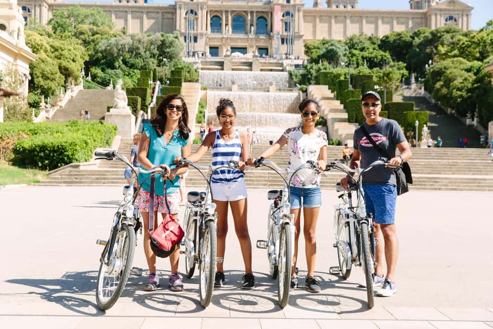 Barcelona: Guided Highlights Bike or eBike Tour (3.5 Hours) - Key Points