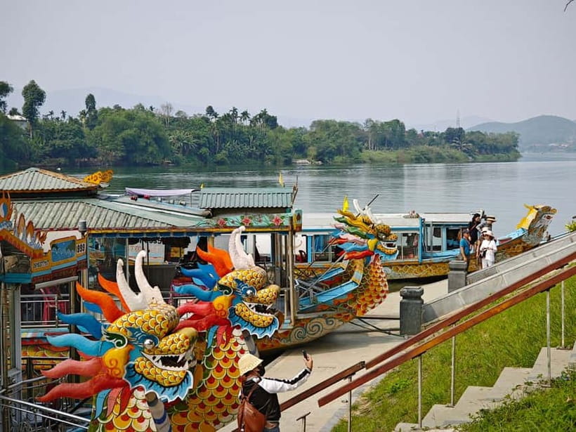 Hue: Dragon Boat, Perfume River - Optional Destination - A Scenic Journey on the Perfume River