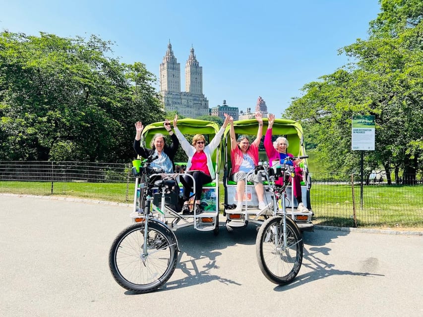 NYC: Central Park Pedicab Tour with Photo Stops - Summary: Who Will Love This Tour?
