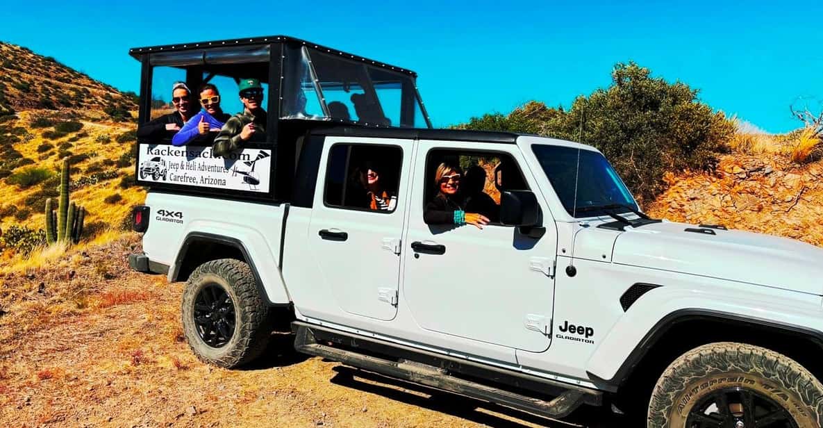 Scottsdale: Sonoran Desert to MountainTop Jeep Tour - Key Points