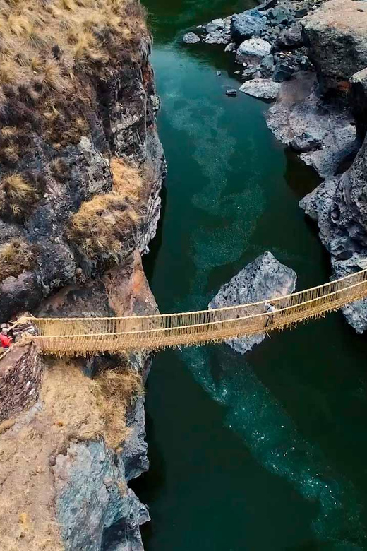 Qeswachaka Inca Bridge the last surviving Inca bridge 1 day - The Sum Up