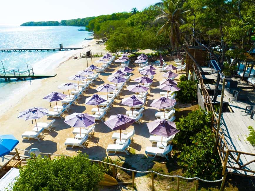 Cartagena: Rosario Island Beach Club Day Trip and OPEN BAR - An In-Depth Look at the Tour