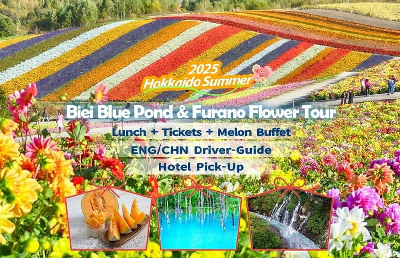 Sapporo: Furano Flower Sea & Biei Blue Pond Tour w/ Pickup - Authentic Insights from Reviews