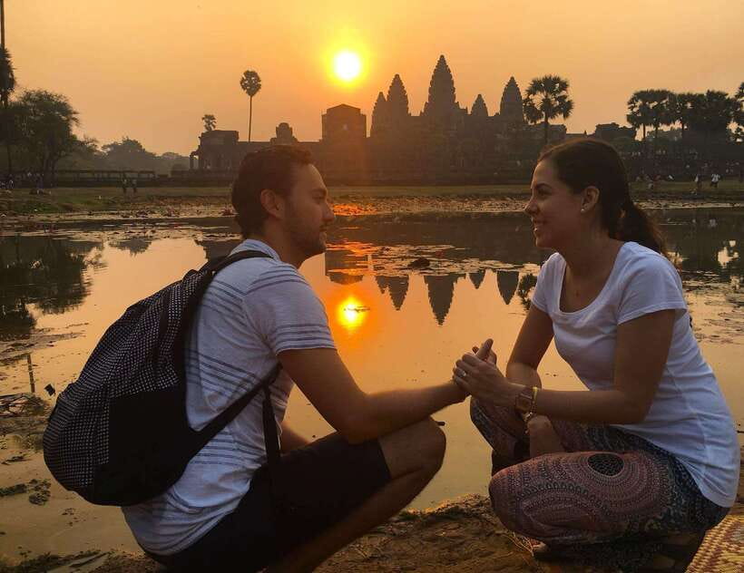 Private Angkor Wat Sunrise Tours And Sunset Floating Village - Lunch Break and Rest