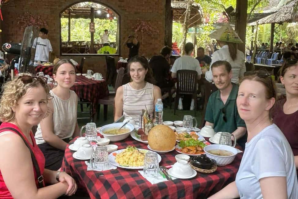 Authentic Mekong Delta: Tuk Tuk, Rowing Boat, Biking Tour - Tasting Authentic Mekong Cuisine