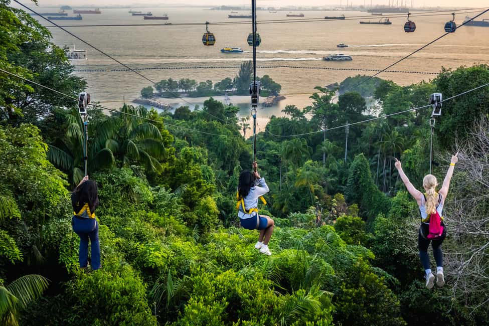 Sentosa Island: Ticket to Mega Adventure Park - The Practicalities: How It All Comes Together
