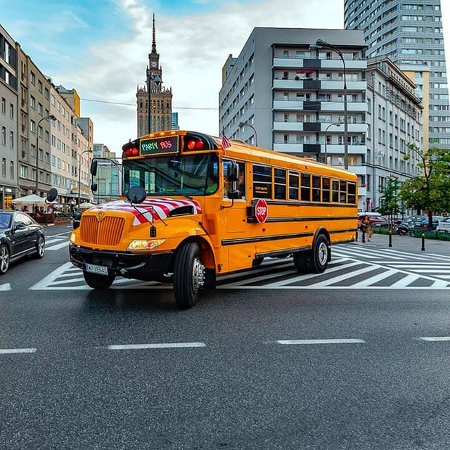 Warsaw: 1 Hour Private School Party Bus Experience - What’s Included and How It Works