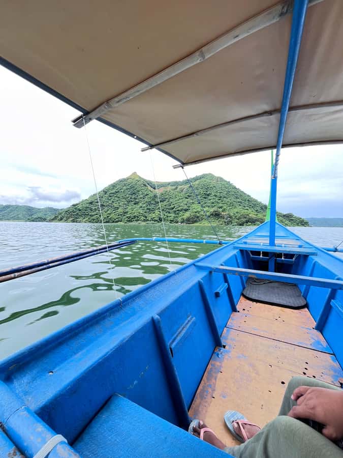Taal Volcano Lake ( Boating around the lake ) - In The Sum Up