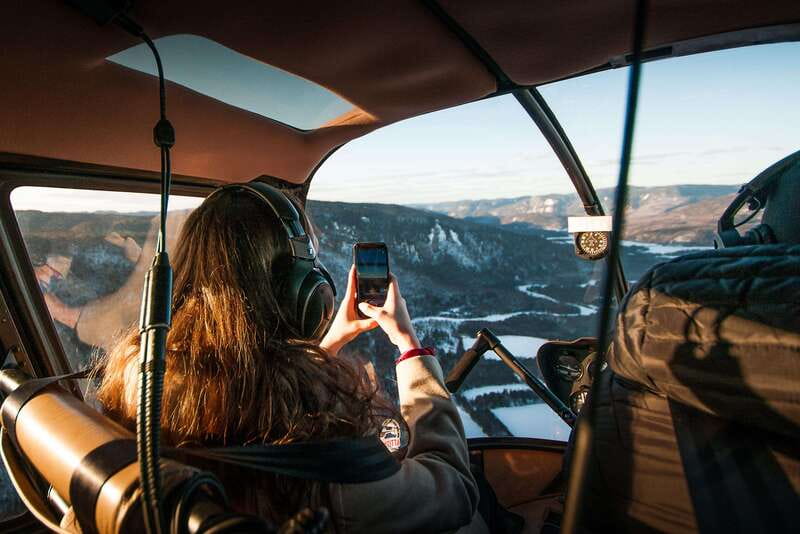 Attitude-Helicopter: Helicopter tour of Quebec City - The Views and Photo Opportunities
