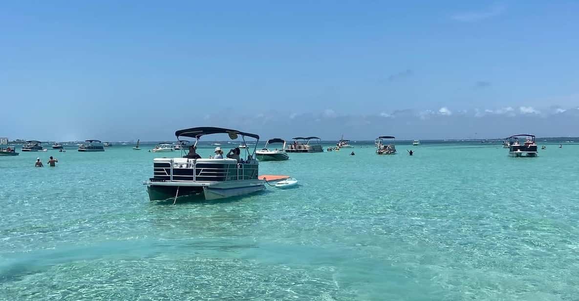 Fort Walton Beach: 24ft Pontoon - 12 Passenger Rental - The Authentic Coastal Experience