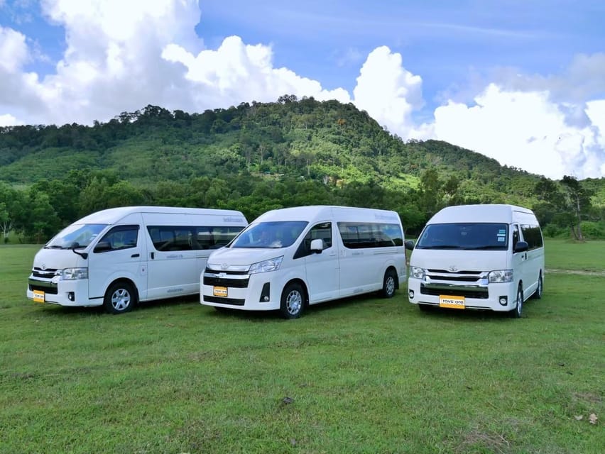Chiang Mai Airport to Hotel(Other Area)Pick Up&Drop- Pvt Van - Pricing Information