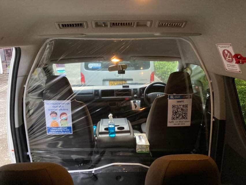 Chiang Mai Airport to Hotel(Other Area)Pick Up&Drop- Pvt Van - Included Amenities