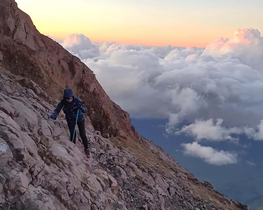 Mount Agung Sunrise Trek 3,142 masl from Sidemen - Reaching the Summit: The Moment of Magic