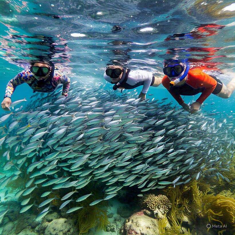 Oslob whaleshark watching & Tumalog falls & sardines run - The Sum Up