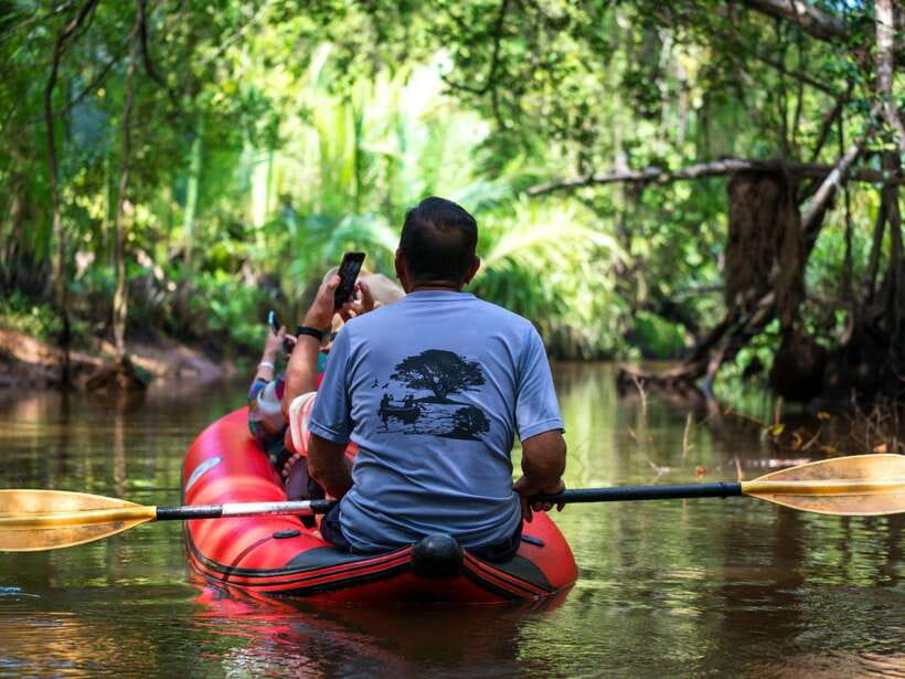 Ko Lanta: Ko Bubu, Talabeng, Mangrove Kayak and Skull Island - Starting the Day: Hotel Pickup and Long-tail Boat Ride