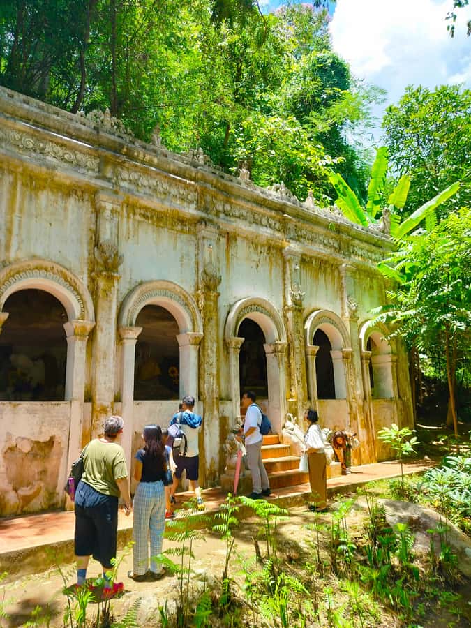 Chiang Mai: Elephant Sanctuary Experience & Doi Suthep Tour - Hidden Forest Retreat: Wat Pha Lat