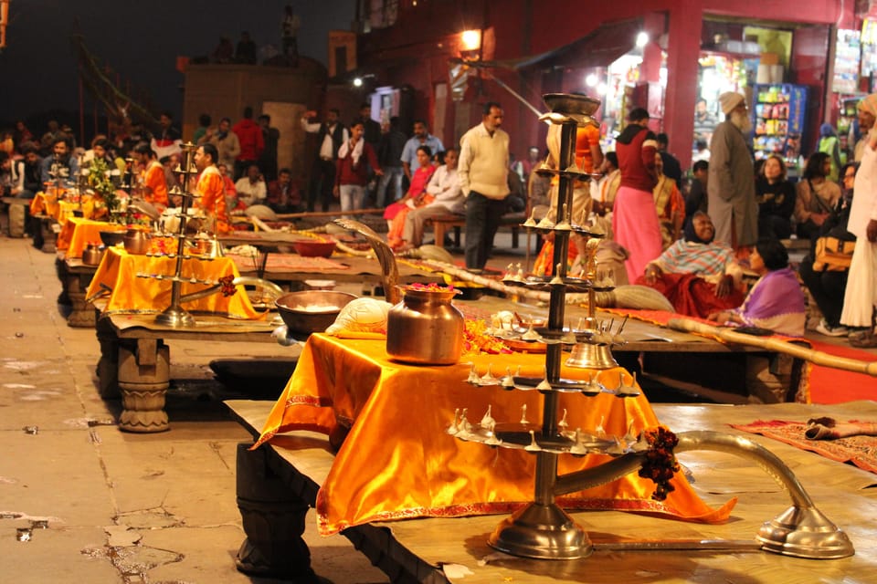 Varanasi: Ganga Arti Evening Light Ceremony on the Main Ghat - FAQ