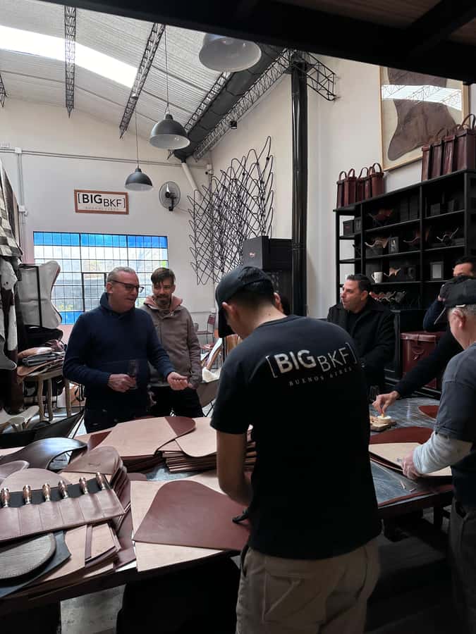 Argentina: Leather Butterfly Chair Workshop Tour with Wine - A Deep Dive into the Leather Butterfly Chair Workshop