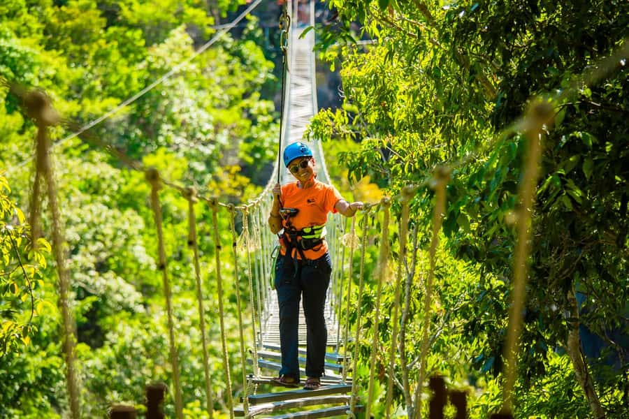 Ko Pha Ngan: Zipline Adventure - Sky Bike & Waterfall Views - A Closer Look at the Zipline & Sky Adventure
