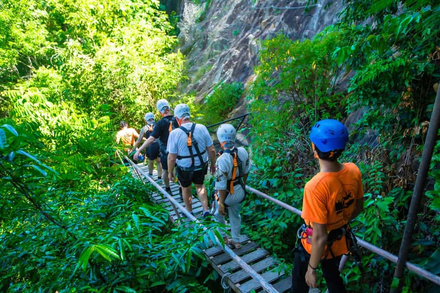 Ko Pha Ngan: Zipline Adventure - Sky Bike & Waterfall Views - FAQ