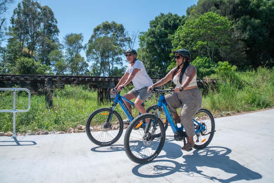 Northern Rivers Rail Trail: E-Bike Hire From Murwillumbah - An Introduction to the Northern Rivers Rail Trail Experience 