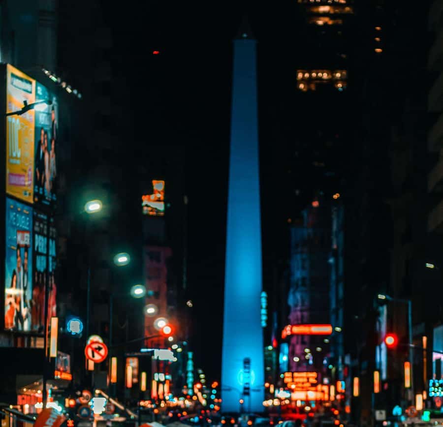 BUENOS AIRES: CITY LIGHTS BY NIGHT TOUR + 1 Drink at RoofTop Palermo - Key Points