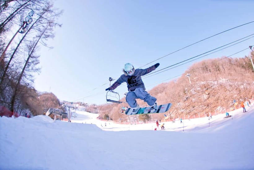 Seoul: Elysian Ski + Eobi Ice Valley + Nami - An Impressive Itinerary for a Winter Day Out