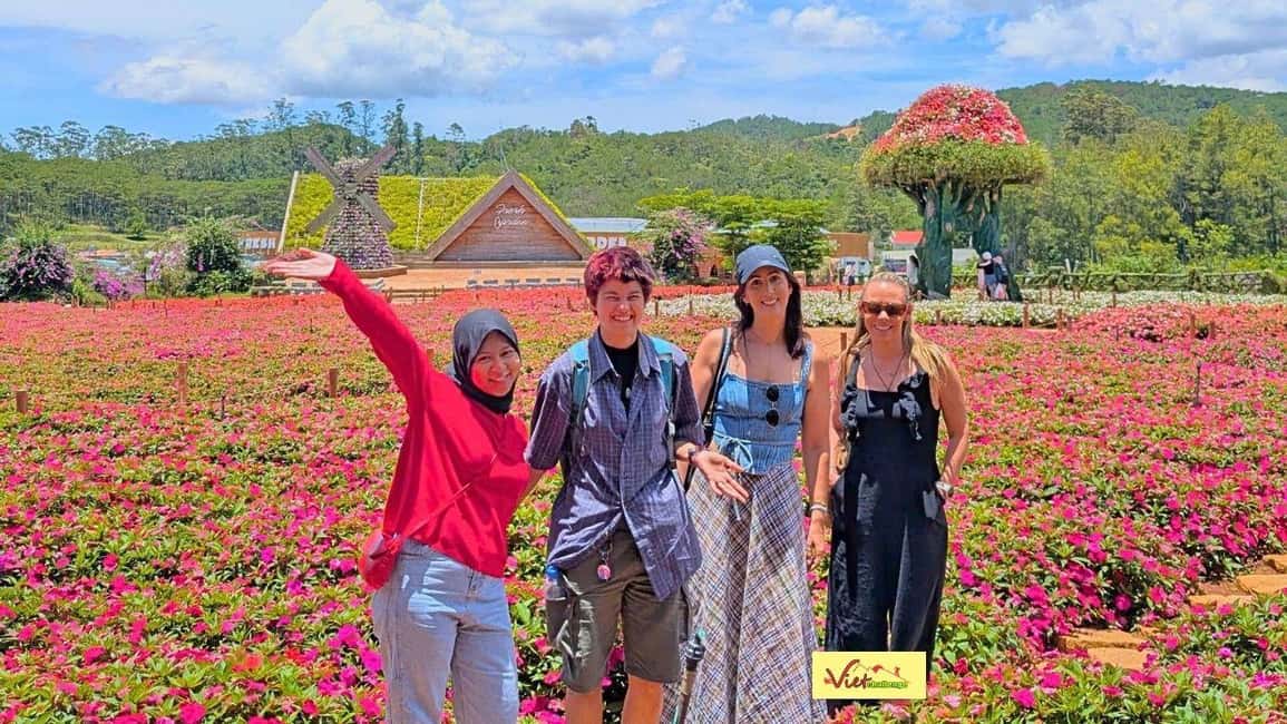 Dalat Top Tourists Sights - Waterfall - Mario Kart - Key Points