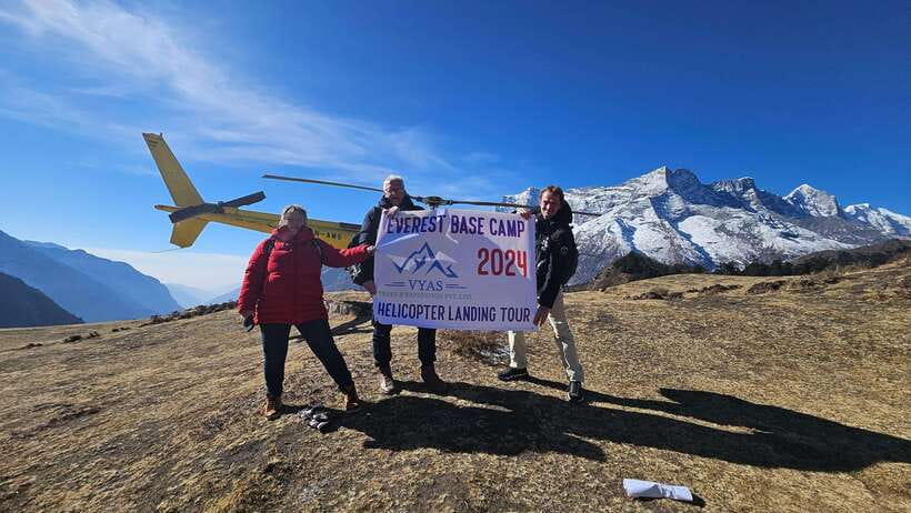 Everest Base Camp Helicopter Tour with Landings from KTM - The Itinerary in Detail