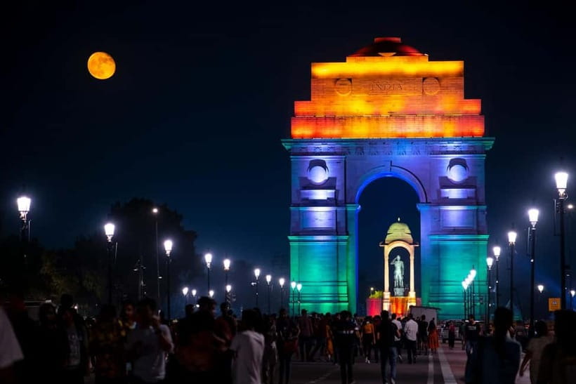 New Delhi : Night View of Delhi Tour - 4 Hrs - Introduction